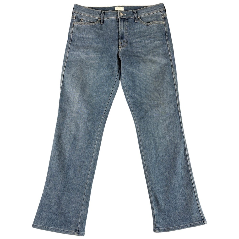 Mother Jeans Women 30 Blue Bootcut Midrise Faded Premium Stretch Y2K Heritage